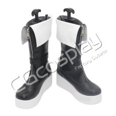 画像1: バーチャルYouTuber　Vtuber　博衣こより　メイド衣装　コスプレ靴/ブーツ　コスプレ衣装 (1)