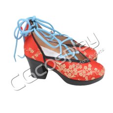 画像2: デート・ア・ライブ　星宮六喰　精霊再臨　チャイナドレスver.　コスプレ靴/ブーツ　コスプレ衣装 (2)