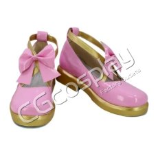 画像1: アイカツ!　星宮いちご　パレード　コスプレ靴/ブーツ　コスプレ衣装 (1)