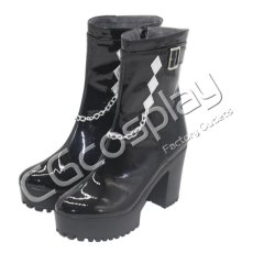 画像2: 学園アイドルマスター　雨夜燕　コスプレ靴/ブーツ　コスプレ衣装 (2)