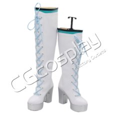 画像1: プロジェクトセカイ カラフルステージ！ feat. 初音ミク　白石杏　5th Anniversary 感謝祭　コスプレ靴/ブーツ　コスプレ衣装 (1)