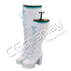 画像2: プロジェクトセカイ カラフルステージ！ feat. 初音ミク　白石杏　5th Anniversary 感謝祭　コスプレ靴/ブーツ　コスプレ衣装 (2)