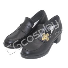 画像2: 学園アイドルマスター　秦谷美鈴　初星学園制服　コスプレ靴/ブーツ　コスプレ衣装 (2)