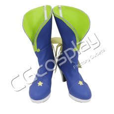 画像1: Re:ゼロから始める魔法娘生活　恋夢（レム）　コスプレ靴/ブーツ　コスプレ衣装 (1)