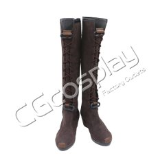 画像1: ドールズフロントライン　スプリングフィールド　コスプレ靴/ブーツ　コスプレ衣装 (1)