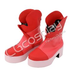 画像2: Yes!プリキュア5　夏木りん(キュアルージュ)　キュアルージュ　コスプレ靴/ブーツ　コスプレ衣装 (2)