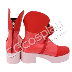 画像3: Yes!プリキュア5　夏木りん(キュアルージュ)　キュアルージュ　コスプレ靴/ブーツ　コスプレ衣装 (3)