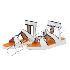 画像2: NARUTO-ナルト-　うずまきナルト　コスプレ靴/ブーツ　コスプレ衣装 (2)