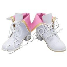 画像2: プロジェクトセカイ カラフルステージ！ feat. 初音ミク　桃井愛莉　5th Anniversary 感謝祭　コスプレ靴/ブーツ　コスプレ衣装 (2)