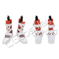 画像1: 魔法少女ノ魔女裁判　氷上メルル　コスプレ靴/ブーツ　コスプレ衣装 (1)