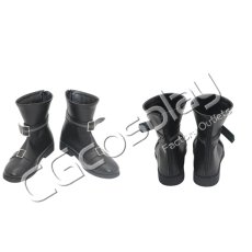 画像1: 魔法少女ノ魔女裁判　黒部ナノカ　コスプレ靴/ブーツ　コスプレ衣装 (1)