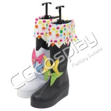 画像3: 魔法少女ノ魔女裁判　城ケ崎ノア　コスプレ靴/ブーツ　コスプレ衣装 (3)