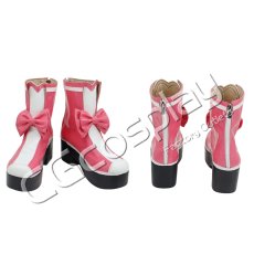 画像1: しゅごキャラ!　日奈森あむ　サンリオコラボ　コスプレ靴/ブーツ　コスプレ衣装 (1)