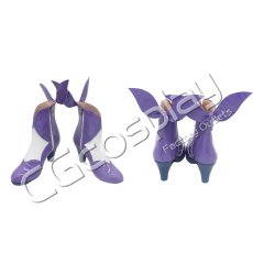 画像1: 名探偵プリキュア!　キュアアンサー / 明智あんな　コスプレ靴/ブーツ　コスプレ衣装 (1)