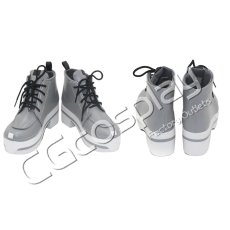 画像1: バーチャルYouTuber　VTuber　白銀ノエル　きゅるるん大作戦　コスプレ靴/ブーツ　コスプレ衣装 (1)