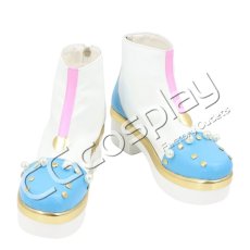 画像2: アイカツ!　霧矢あおい　きらきらチアガール　コスプレ靴/ブーツ　コスプレ衣装 (2)