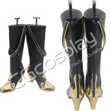 画像1: パニシング：グレイレイヴン　ルシア・誓焔　コスプレ靴/ブーツ　コスプレ衣装 (1)