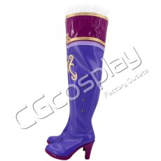 画像3: アイカツ！　白樺リサ　ラベンダーパレード　コスプレ靴/ブーツ　コスプレ衣装 (3)