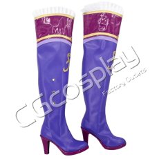 画像4: アイカツ！　白樺リサ　ラベンダーパレード　コスプレ靴/ブーツ　コスプレ衣装 (4)