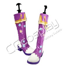 画像2: アイカツ！　紫吹蘭　パープルトルテ　コスプレ靴/ブーツ　コスプレ衣装 (2)