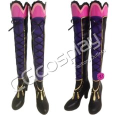 画像1: アイカツ！　紫吹蘭　アゲハの招待　コスプレ靴/ブーツ　コスプレ衣装 (1)