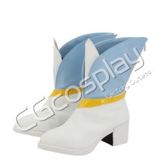 画像3: ドキドキ!プリキュア　菱川六花(キュアダイヤモンド)　コスプレ靴/ブーツ　コスプレ衣装 (3)