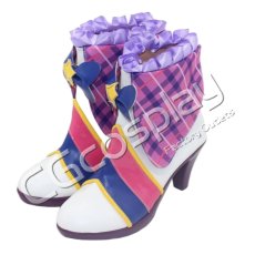 画像3: アイカツ!　藤原みやび　バイオレットパレードコーデ　コスプレ靴/ブーツ　コスプレ衣装 (3)