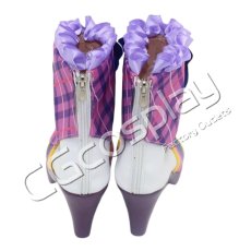 画像5: アイカツ!　藤原みやび　バイオレットパレードコーデ　コスプレ靴/ブーツ　コスプレ衣装 (5)