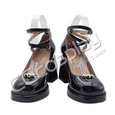 画像1: BanG　Dream!（バンドリ！）　It's　MyGO!!!!!　　ああ、ひとしずくを　高松燈　コスプレ靴/ブーツ　コスプレ衣装 (1)