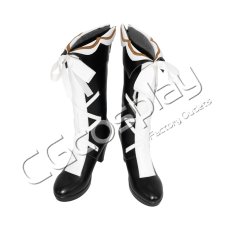 画像1: 魔法少女ノ魔女裁判　佐伯ミリア　コスプレ靴/ブーツ　コスプレ衣装 (1)