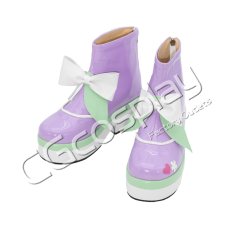 画像2: シャイニーカラーズ　シャニソン　I'm a Cutie Finder　ユニット衣装　鈴木羽那　コスプレ靴/ブーツ　コスプレ衣装 (2)