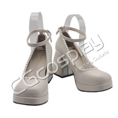 画像1: BanG　Dream!（バンドリ！）　Pastel＊Palettes　幸せフォトウェディング　丸山彩　コスプレ靴/ブーツ　コスプレ衣装 (1)