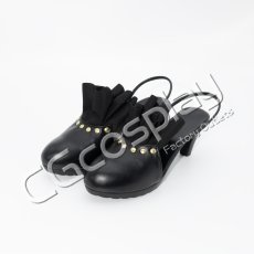 画像2: BanG Dream!（バンドリ！）　Ave Mujica　若葉睦　アークナイツ大陸版　コラボ衣装　コスプレ靴/ブーツ　コスプレ衣装 (2)