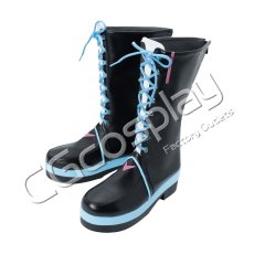 画像2: バーチャルYouTuber　Vtuber　ホロライブ　雪花ラミィ　サイバー衣装　コートVer.　コスプレ靴/ブーツ　コスプレ衣装 (2)