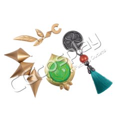 画像1: 原神(げんしん)　ティナリ(Tighnari)　コスプレ道具　コスプレ衣装 (1)