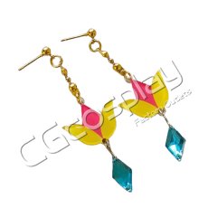 画像2: アイカツ!　トライスター　神崎美月　一ノ瀬かえで　藤堂ユリカ　髪飾り+耳飾り　コスプレ道具　コスプレ衣装 (2)