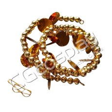 画像3: Fate/Grand Order　FGO　ギルガメッシュ　英霊正装　チェーン+ネクレス+耳飾り　コスプレ道具　コスプレ衣装 (3)