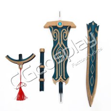 画像5: グランブルーファンタジー　インダラ　剣　コスプレ道具　コスプレ衣装 (5)