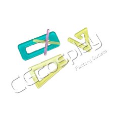 画像1: プロジェクトセカイ カラフルステージ！ feat. 初音ミク　小豆沢こはね　髪飾り　スカイランナー・ジャケット　そして知る『伝説』　コスプレ道具　コスプレ衣装 (1)