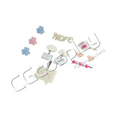 画像1: プロジェクトセカイ カラフルステージ！ feat. 初音ミク　日野森雫　髪飾り+耳飾り　Chase my IDEAL IDOL！　コスプレ道具　コスプレ衣装 (1)