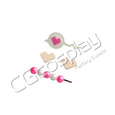 画像2: プロジェクトセカイ カラフルステージ！ feat. 初音ミク　日野森雫　髪飾り+耳飾り　Chase my IDEAL IDOL！　コスプレ道具　コスプレ衣装 (2)
