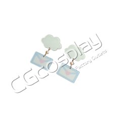 画像5: プロジェクトセカイ カラフルステージ！ feat. 初音ミク　日野森雫　髪飾り+耳飾り　Chase my IDEAL IDOL！　コスプレ道具　コスプレ衣装 (5)