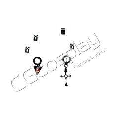 画像1: バーチャルYouTuber　VTuber　葛葉（くずは）　耳飾り　サーニャ　女体化　性転換　コスプレ道具　コスプレ衣装 (1)