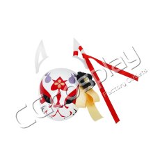 画像3: ブルーアーカイブ　狐坂ワカモ　仮面　コスプレ道具　コスプレ衣装 (3)