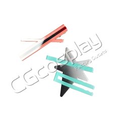 画像1: バーチャルYouTuber　VTuber　律可　2022AWC衣装　髪飾り　コスプレ道具　コスプレ衣装 (1)