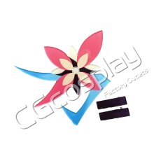 画像1: バーチャルYouTuber　VTuber　Whale Taylor(ホエール・テイラー)　耳飾り+髪飾り　コスプレ道具　コスプレ衣装 (1)