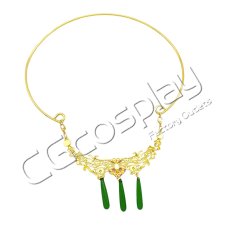 画像2: 薬屋のひとりごと　猫猫（マオマオ）　園遊会　耳飾り+ネクレス+髪飾り　コスプレ道具　コスプレ衣装 (2)