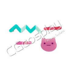 画像3: BanG Dream!（バンドリ！）　仲町あられ　耳飾り+髪飾り　コスプレ道具　コスプレ衣装 (3)