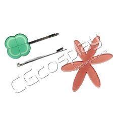 画像1: pupa　長谷川現　長谷川夢　髪飾り　コスプレ道具　コスプレ衣装 (1)