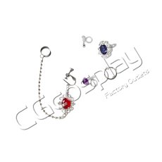 画像1: プロジェクトセカイ カラフルステージ！ feat. 初音ミク　東雲彰人　耳飾り　Beat Rider　かけてくれた言葉の理由　コスプレ道具　コスプレ衣装 (1)